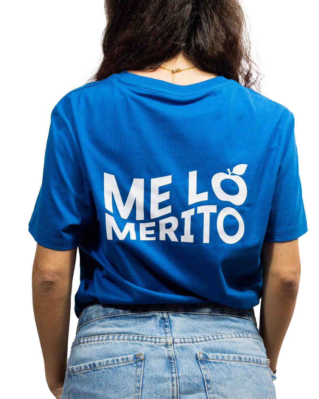 ME LO MERITO T-Shirt Blue Sapphire