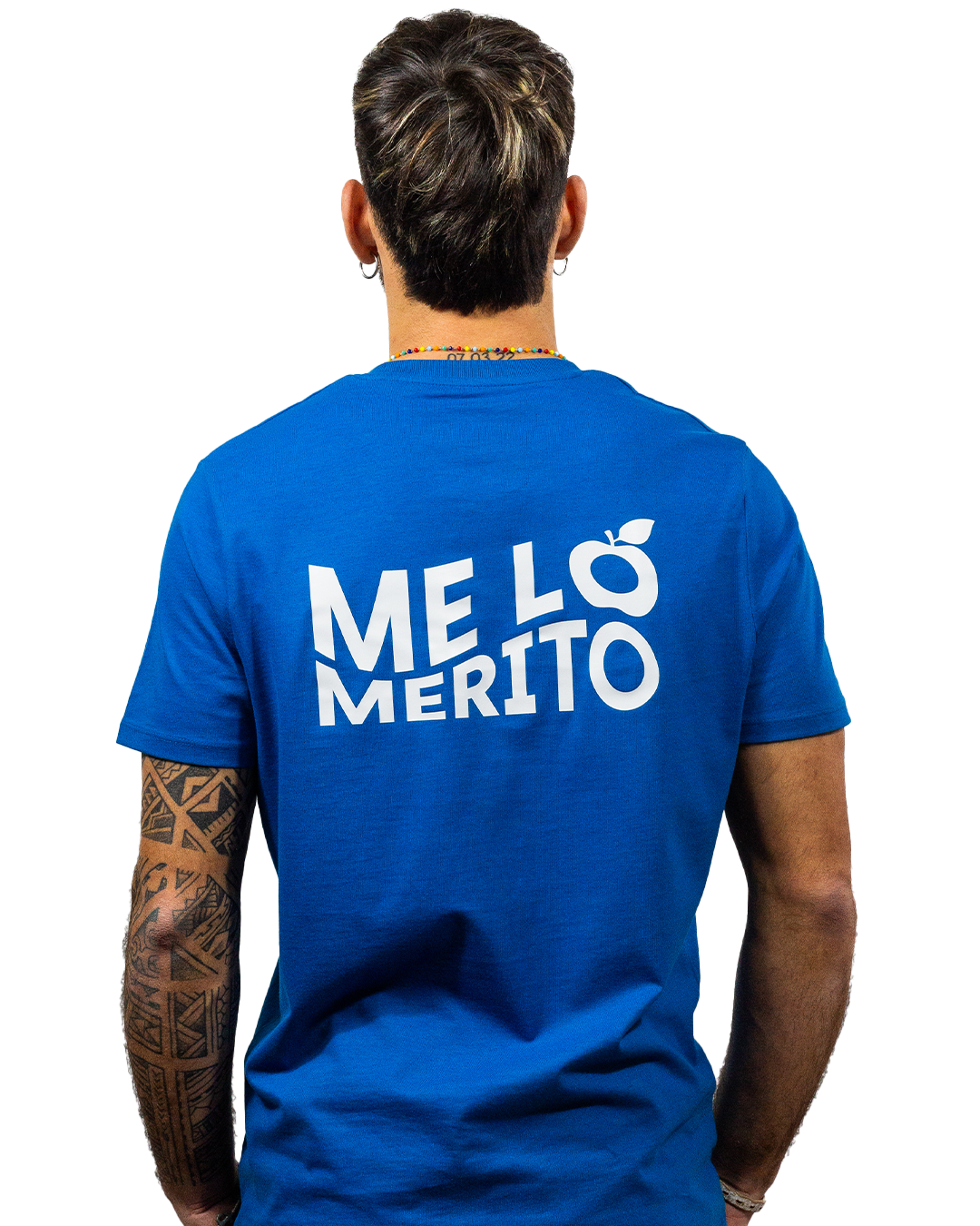 ME LO MERITO T-Shirt Blue Sapphire